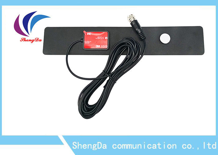 Ultra Thin VHF UHF Kształt cyfrowej anteny prostokątnej ze złączem męskim IEC / F dostawca